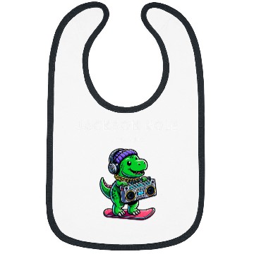 Discover Dinosaur Pet Jackson Hole Wyoming Cute Snowboard TRex Bibs