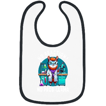 Discover Llama Pet No Probllama Llama Alpaca For Science Teacher Bibs