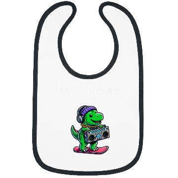 Discover Dinosaur Pet Jay Peak Vermont Cute Snowboard TRex Bibs
