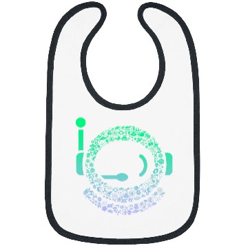 Discover Silhouette Icon Astronaut Boys Astronaut Bibs