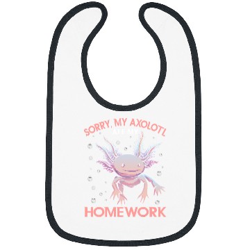 Discover Axolotls Pet Salamander Case 246 Bibs