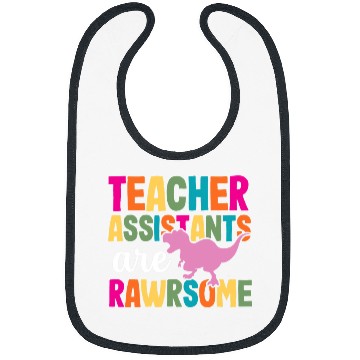 Discover Dinosaur Pet Teacher Assistant Teaching School Appreciation Bibs