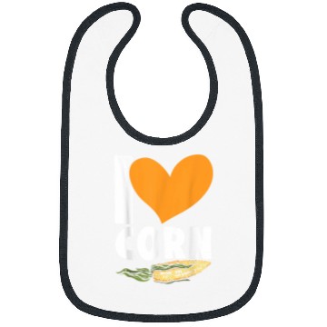 Discover I Love Corn Grain Kernel Maize Lover Corn Farmer 21 Bibs
