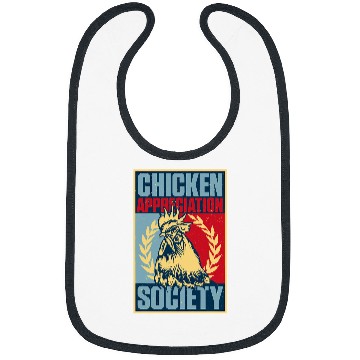 Discover Chicken Pet for men Appreciation Society Bibs