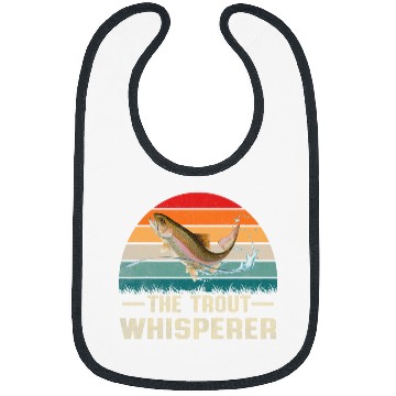 Discover Fishing Fun Gift Trout Whisperer Bibs