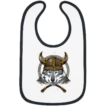 Discover Coyote Mammal Viking Fenrir wolfs Renaissance Norse Pagan Valhalla Animal Bibs