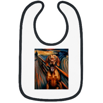 Discover Expressionist Artsy Vizsla Dog Artistic Vizsla Bibs