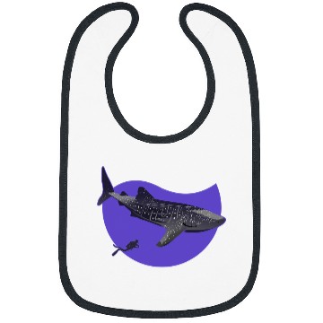 Discover Shark Pet Swimming Diving Reef Sea Life Bibs