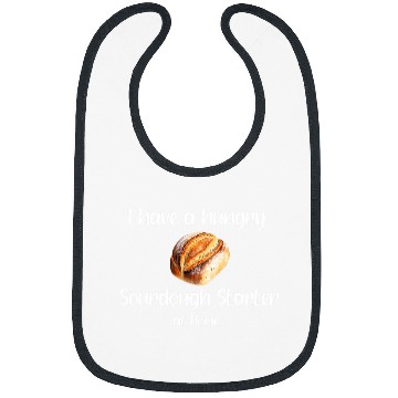 Discover Funny Sourdough Starter Baking Bread homes Baker Womens Bibs