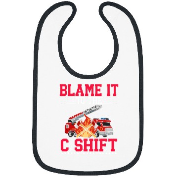 Discover Volunteer Firefighter Fireman Blame it c shift Firefighters Bibs