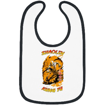 Discover Shaolin Monk Kung Fu Master Bibs