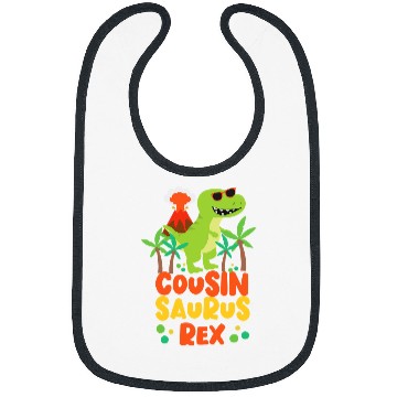 Discover Dinosaur Pet Cousin Saurus rexs Dinosaur Kids Bibs