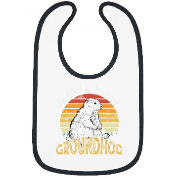 Discover Beaver Pet Respect Groundhog Sunset Design For Land Bibs