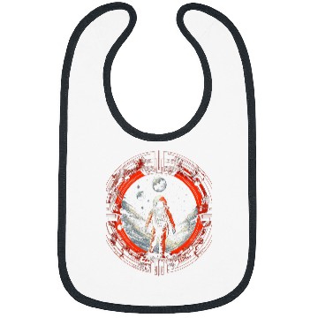 Discover Cool Astronaut Space SciFi Science Solar System 3 Bibs