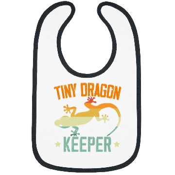 Discover Gecko Pet Tiny Dragon Keeper Reptile Leopard Gecko Lover Lizard 8 Bibs