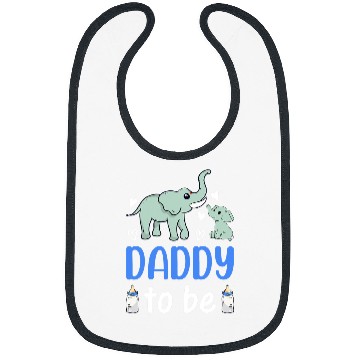 Discover Elephant Mammal New Daddy Paternity New Dad Elephant Daddy To Be Bibs