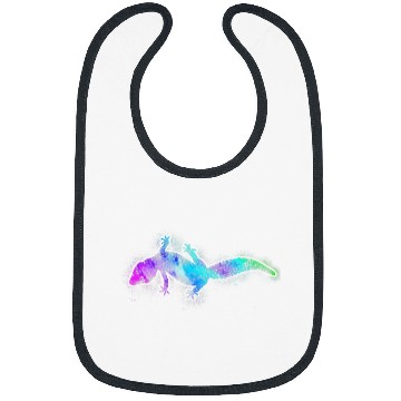 Discover Gecko Pet Watercolor Watercolor Bibs