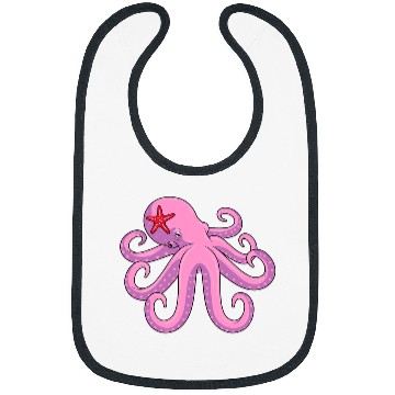 Discover Octopus Pet Starfish Bibs