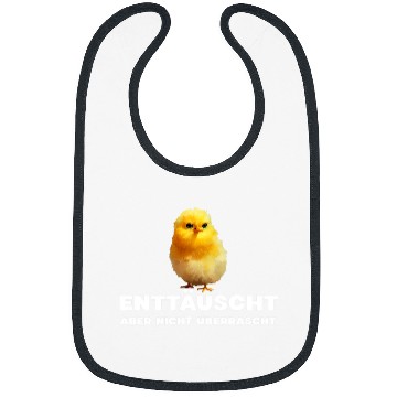 Discover Chicken Pet Disappointed but not surprised grumpy Cute Chicken German Bibs