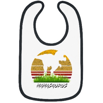 Discover Dinosaur Pet Mamasaurus Dinosaur Funny Mama Saurus Family Matching Bibs