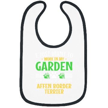 Discover Work Garden Hang Out Affen Border Terrier Affenpinscher Bibs