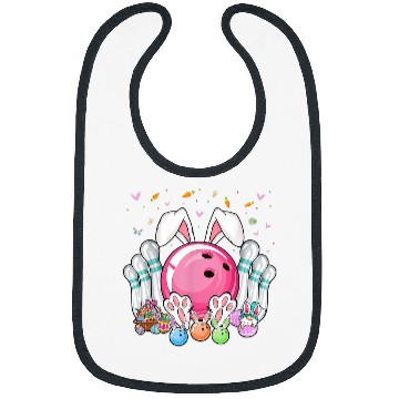 Discover Sport Bowling Ball Easter Day Easter Bunny Bowling Bibs