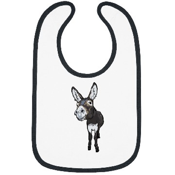 Discover Donkey Pet Face Bibs