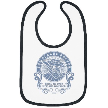 Discover He Plague Doctor Sick And Wounded Bibs