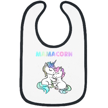 Discover Unicorn Pet Mamacorn Mother Daughter Son Unicorn Lover Mothers Day Bibs