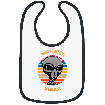 Discover Aliens UFO Funny Area 51 Bibs