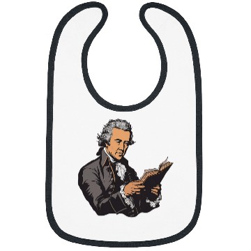 Discover Book Fun Alexander Hamilton Reading A Book Bibs