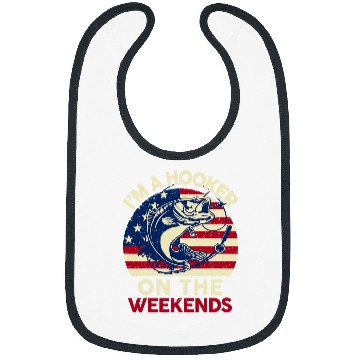 Discover Fishing Fun Funny Bass Fish Dad Fishing Im Hooker On The Weekends Bibs