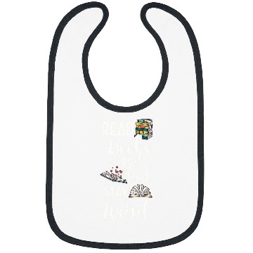 Discover Read Books Be Kind Stay Weird 22 Bibs