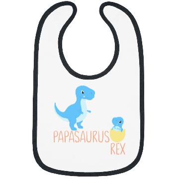 Discover Dinosaur Pet Papasaurus Babysaurus Daddy Bibs