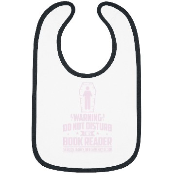 Discover Book Fun Warning Do Not Disturb This Book Bibs