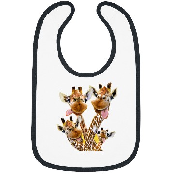 Discover Giraffe Pet selfieselfie Animals Baby Bibs