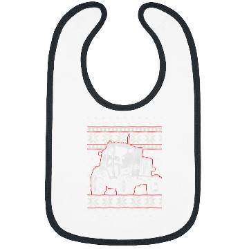 Discover Tractor Fun driving Farmer Farming Farm Tractor Drivers Matching Ugly Christmas 3 Bibs