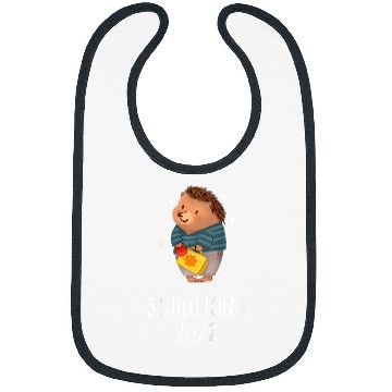 Discover Hedgehog Pet Kids Hedgehogs Schulkind Bibs