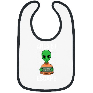 Discover Aliens UFO Area 51 Escape Ufos Space Bibs