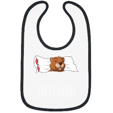 Discover Beaver Pet Sleeping Beaver Lover Official Sleep Bibs