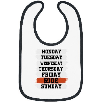 Discover Weekdays Work Monday Wednesday Friday Saturday Ride 21 Bibs