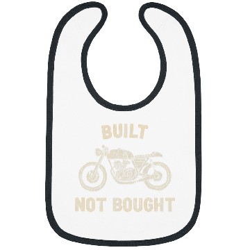 Discover Cafe Racer Design Hand Drawn Motorcycle Built Not Bought Bibs