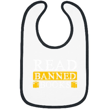 Discover Book Fun I Read Banned Books Rainbow Readers Reading Bibs