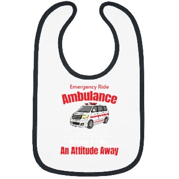 Discover Emergency Ride Ambulance Driver EMT Practitioner Volunteer Bibs