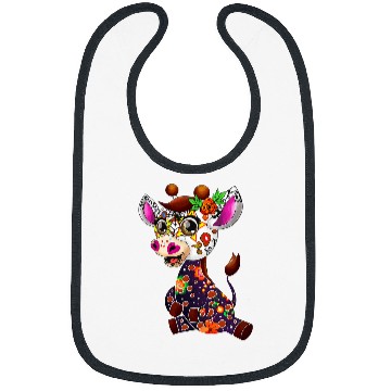 Discover Giraffe Pet Sugar Skull Giraffes  for Women Day of the Bibs