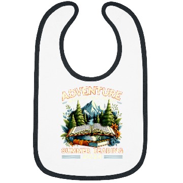 Discover Book Fun Adventure Begins At Your Library Reading Book Summer Bibs
