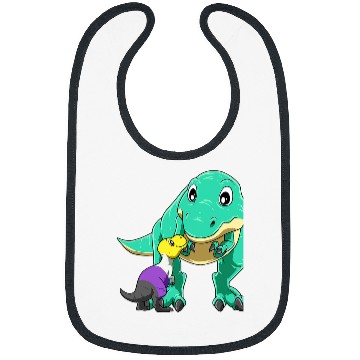 Discover Dinosaur Pet Non Binary Pride TRex Mamasaurus Bibs