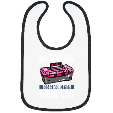 Discover Auto Mechanic Toolbox Automotive Technician 24 Bibs