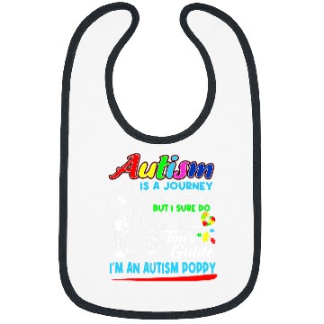Discover Autism Puzzle Poppy Autism Is A Journey Bibs