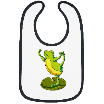 Discover Frog Pet Yoga Frog Yoga Toad Bibs